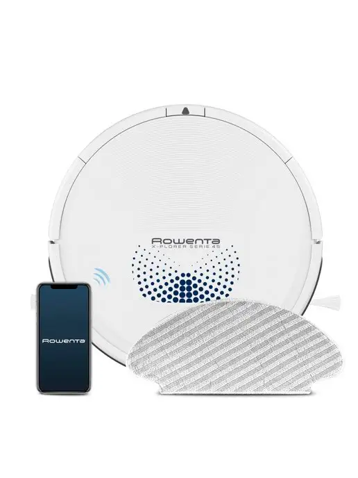 Rowenta Робот-пылесос X-Plorer Serie 45 RR8277WH, белый, белый