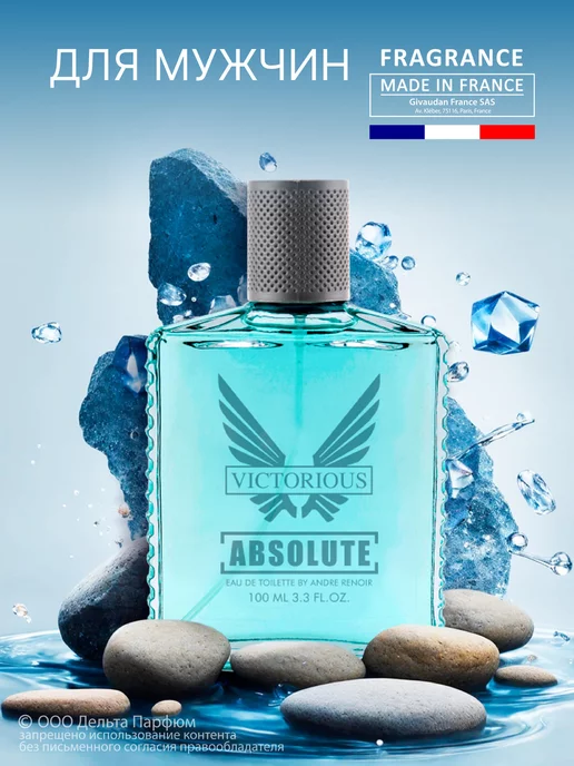 Delta PARFUM Туалетная вода Absolute Victorious 100 мл