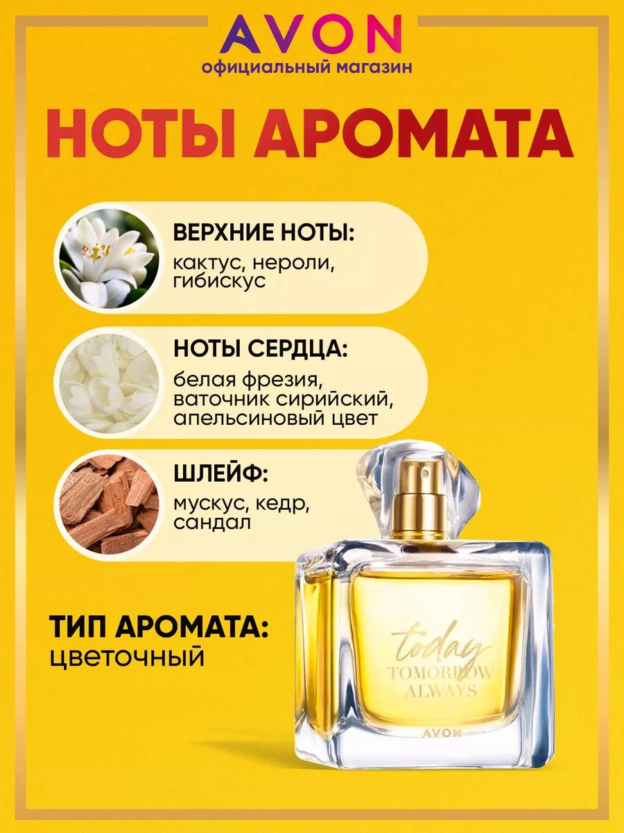 Парфюмерный набор Today Tomorrow Always AVON 139871737 купить в  интернет-магазине Wildberries