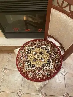 Ковер круглый 50х50 классический восточный рисунок GLOREKS CARPETS 139873518 купить за 984 ₽ в интернет-магазине Wildberries