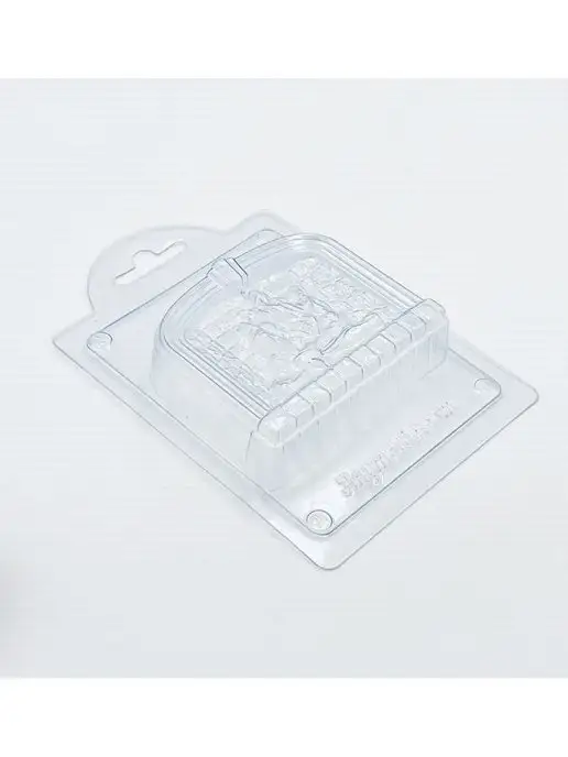 AnyMolds Пластиковая форма для мыла и шоколада Камин, белый, фото 4
