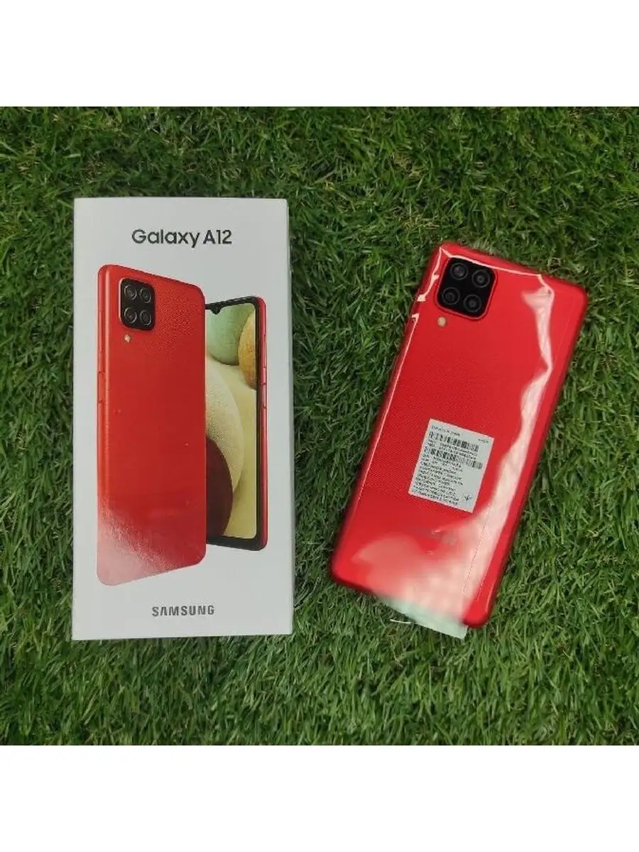 Смартфон/Телефон/Samsung A12 Red NoName 139892844 купить в  интернет-магазине Wildberries