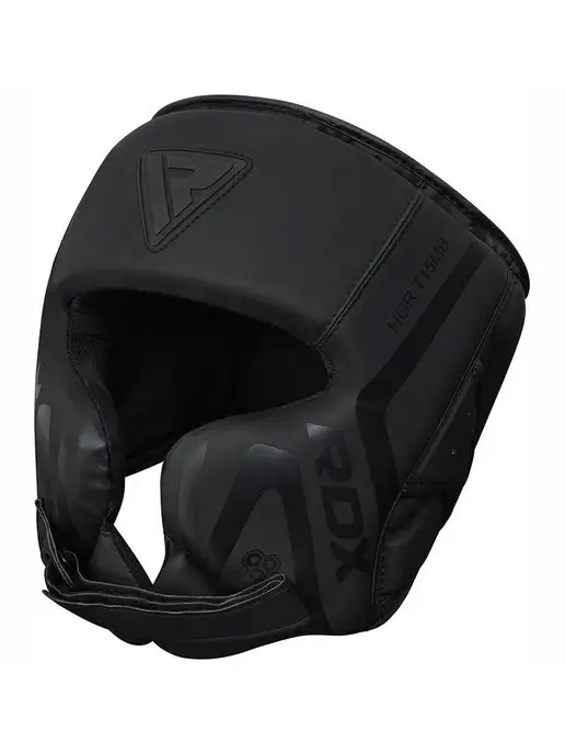 RDX Шлем HEAD GUARD T15 MATTE BLACK для единоборств