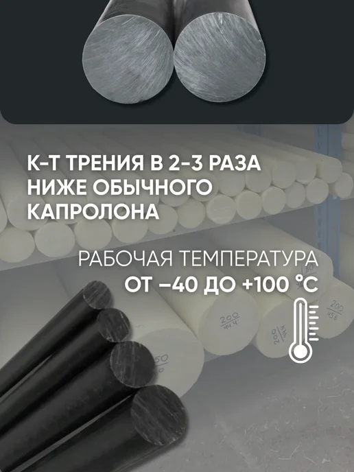 Кеху Электрик Капролон стержневой 20мм для подшипников втулок, 20мм, фото 2