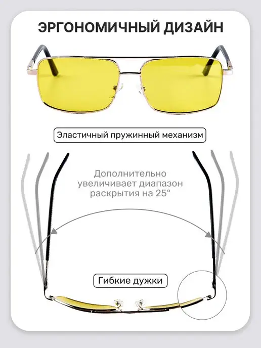 Gamma Optics Очки антибликовые для водителей, вариант, фото 5