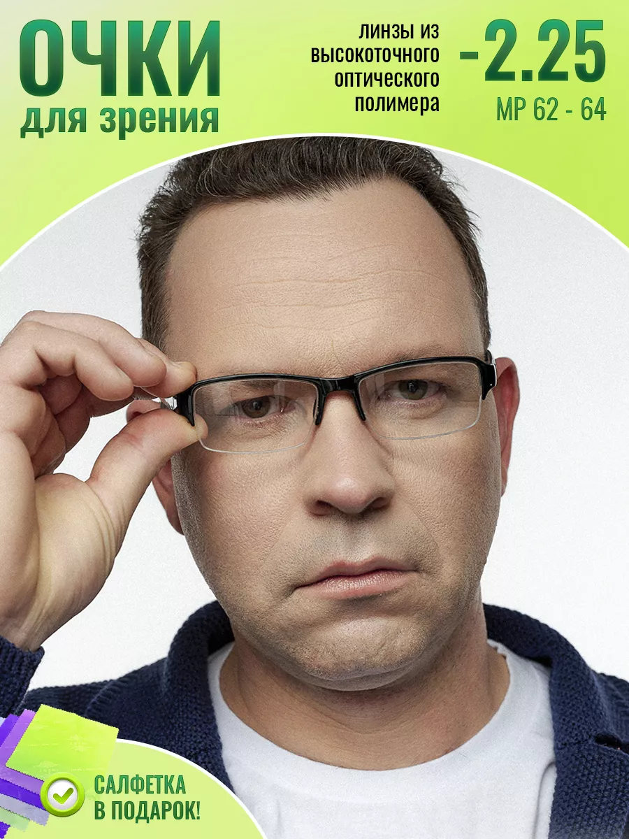 Очки для зрения -2.25 корригирующие Optika Brand 139923559 купить за 255 ₽ в интернет-магазине Wildberries