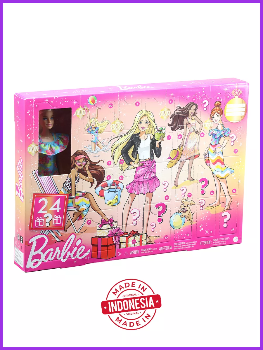 Barbie calendar 2020 sale