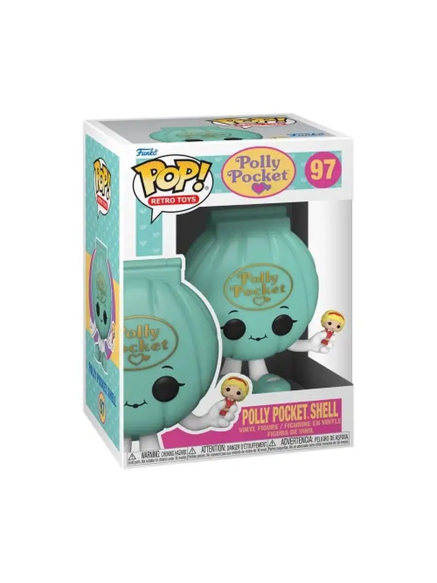 Фигурка FUNKO POP ! Polly Pocket Shell 57812 Funko 139957969 купить за 1  712 ₽ в интернет-магазине Wildberries