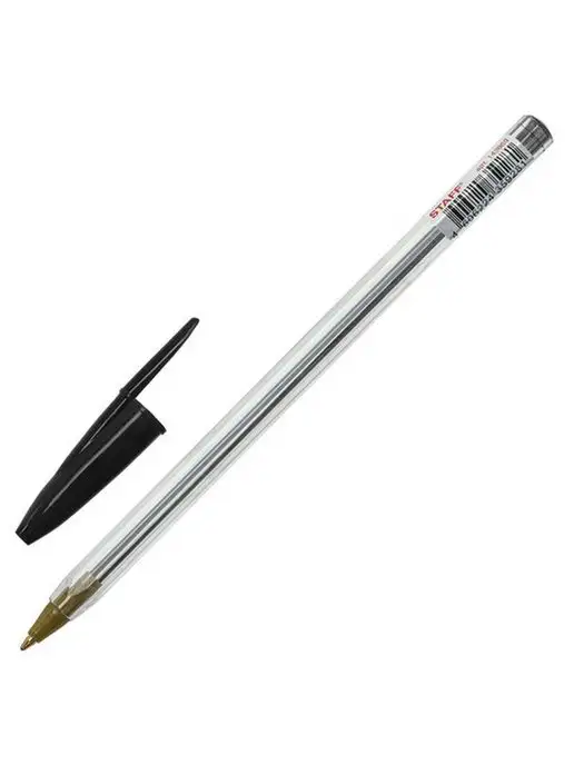 STAFF Ручка шариковая синяя, черная, красная, линия 0,5 мм, 3 шт, 3 шт, фото 6