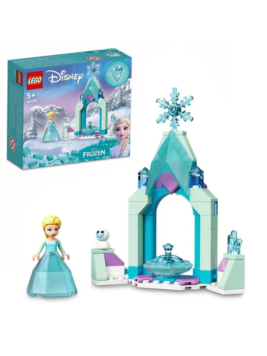 43199 Disney Princess Двор замка Эльзы LEGO 139990190 купить за 843 ₽ в  интернет-магазине Wildberries