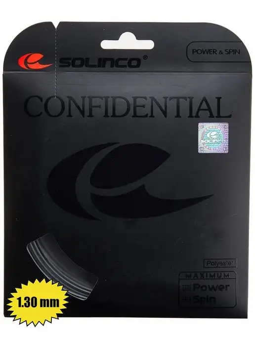 Solinco Струны Confidential 1,30 сет 1шт, 1 шт