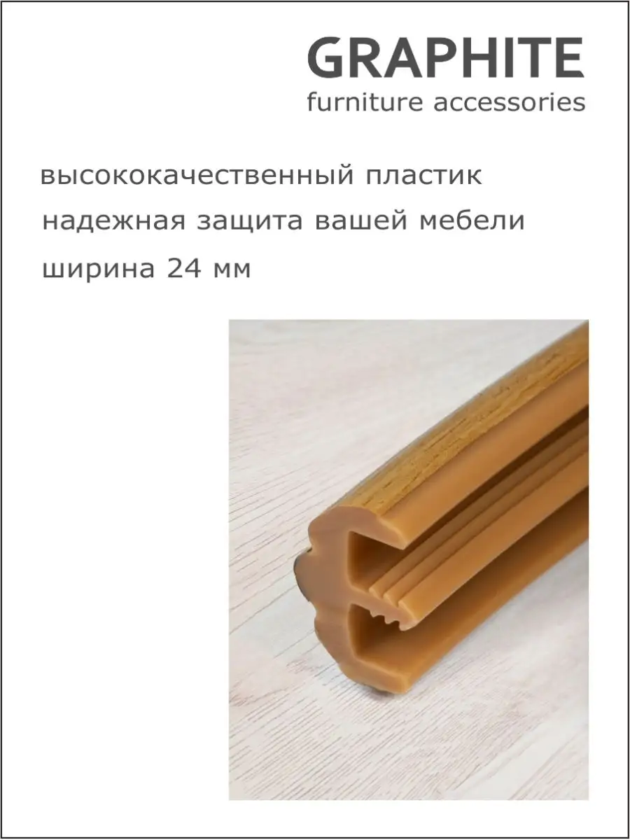 Кромка мебельная для ЛДСП кант ПВХ накладной 3 м GRAPHITE 139998407 купить  за 400 ₽ в интернет-магазине Wildberries