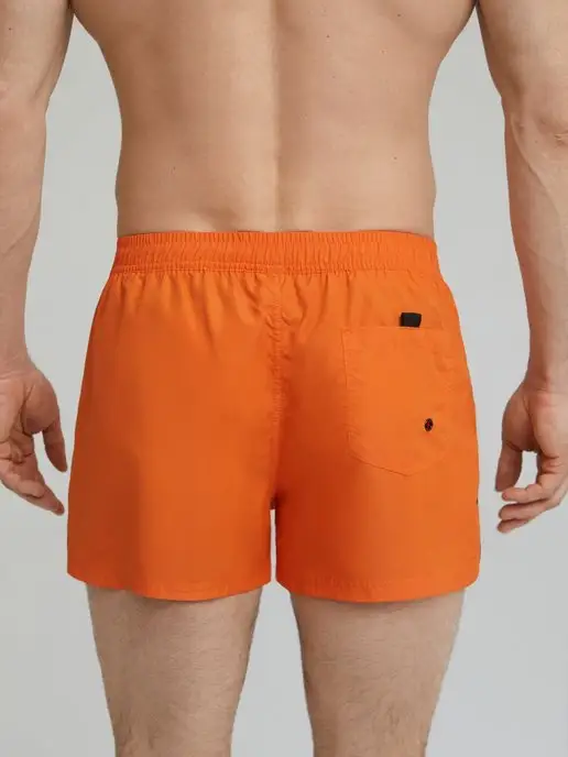 Uomo Fiero Шорты пляжные плавательные бордшорты, оранжевый, фото 2