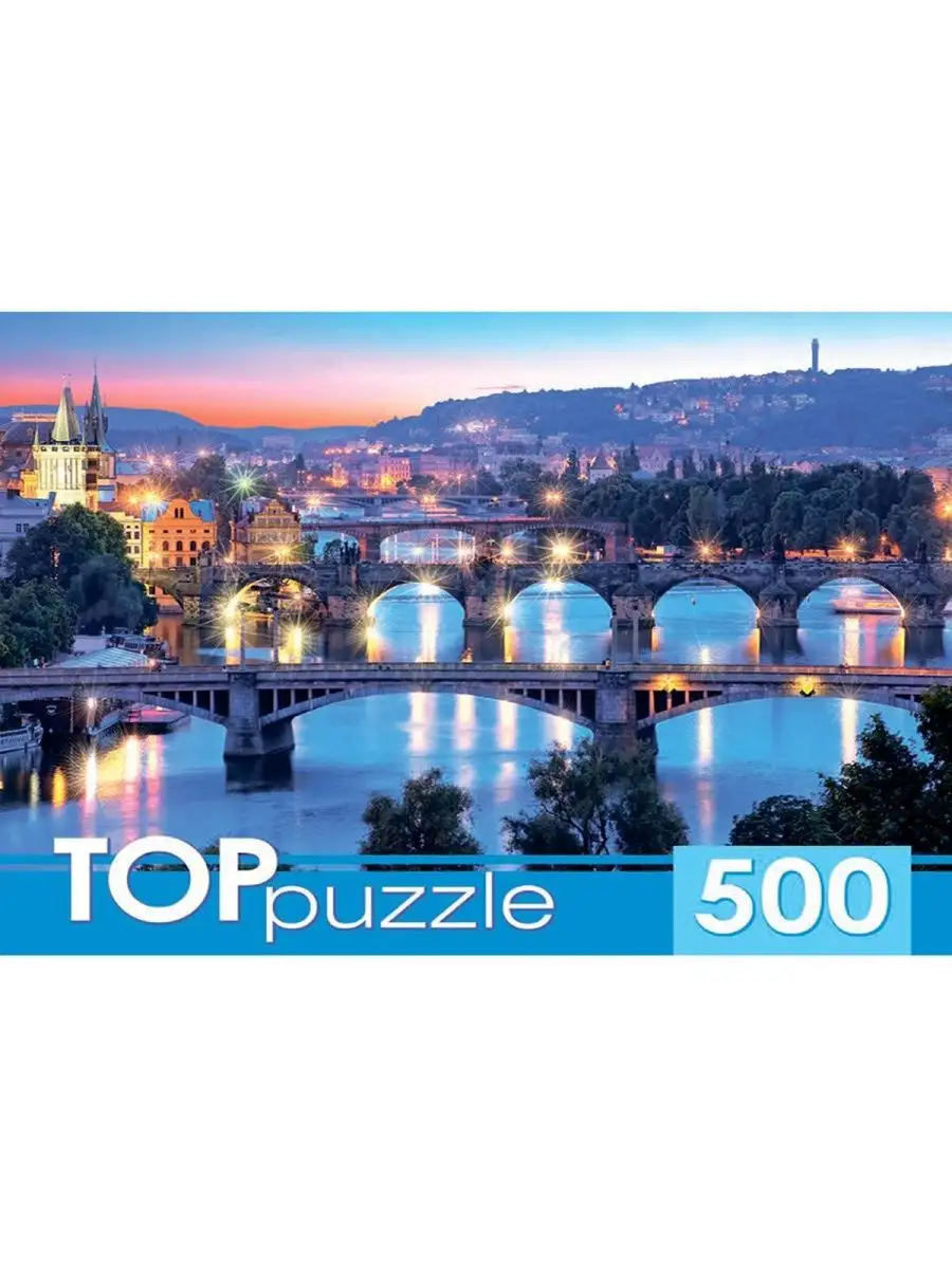 Пазл TOP Puzzle 500 деталей: Итальянские мосты Рыжий кот 140037710 купить в  интернет-магазине Wildberries