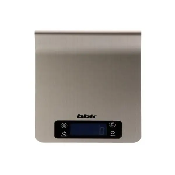 Весы кухонные BBK KS150M, электронные, до 5 кг, серые