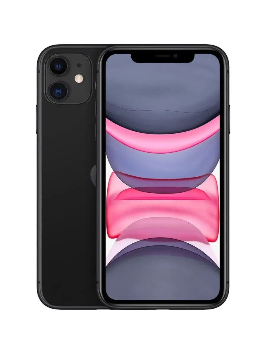 Смартфон Apple iPhone 11 64GB MHDA3HN/A Black Apple 140120368 купить в  интернет-магазине Wildberries