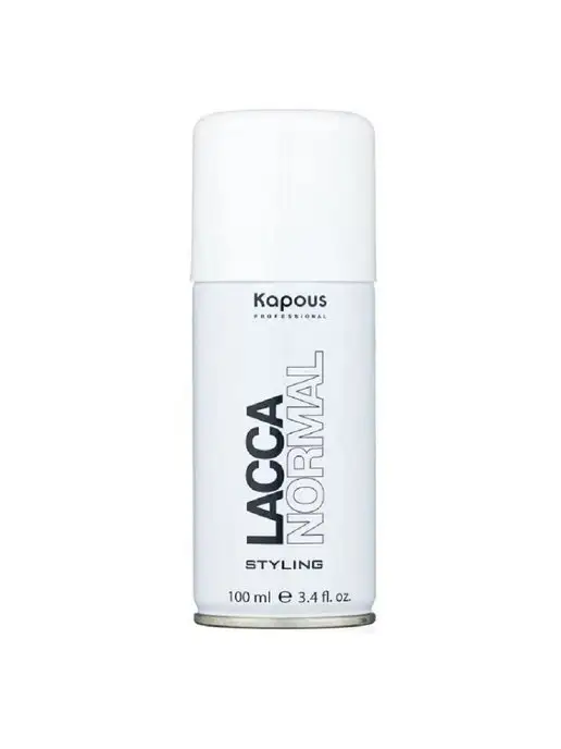 Kapous Professional Лак для волос Lacca Normal Styling, белый, фото 2