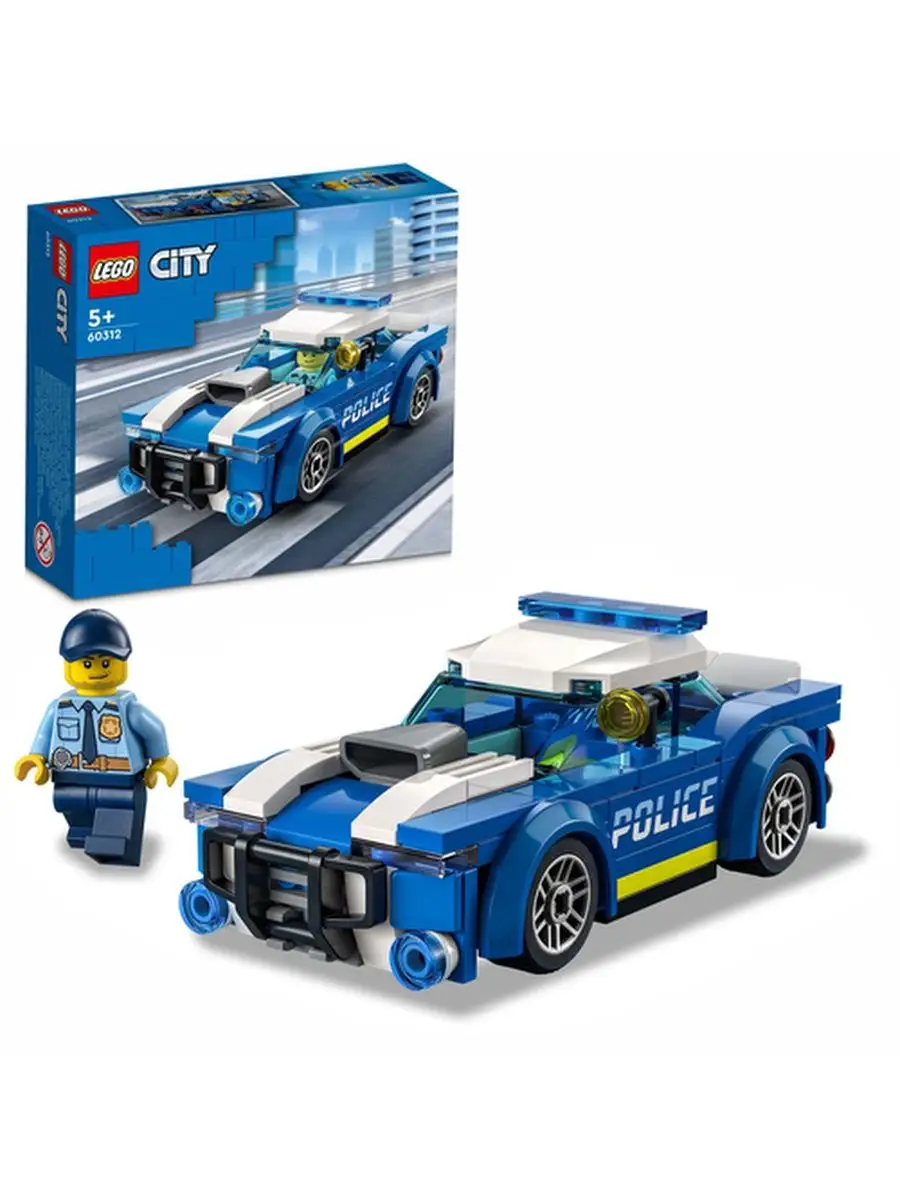 60312 LEGO City Полицейская машина LEGO 140136591 купить за 1 017 ₽ в  интернет-магазине Wildberries