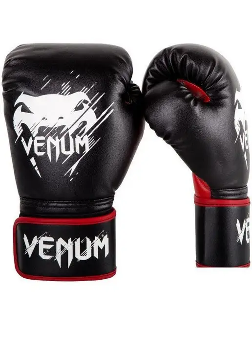Venum Перчатки боксерские детские Contender Kids, черный