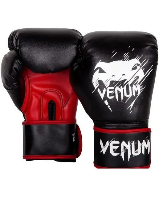 Venum Перчатки боксерские детские Contender Kids, черный, фото 2