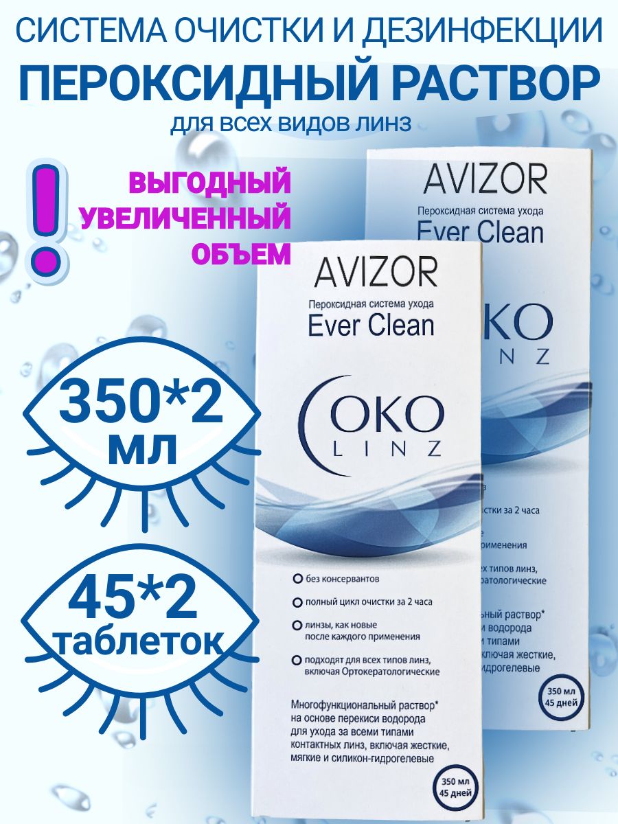 Клин би раствор. Avizor ever clean. Авизор пероксидная система. Эвер Клин раствор для линз. Авизор таблетки для линз.