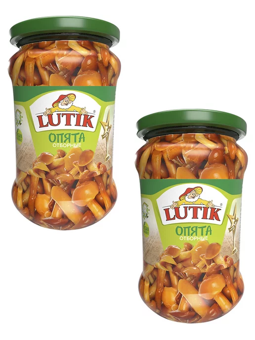 LUTIK Опята отборные 314мл - 2 шт, 314 мл, 2 шт, фото 2
