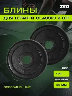 Диски для штанг и гантелей Classic, 1 кг 2 штуки PROFI-FIT 140195929 купить за 928 ₽ в интернет-магазине Wildberries