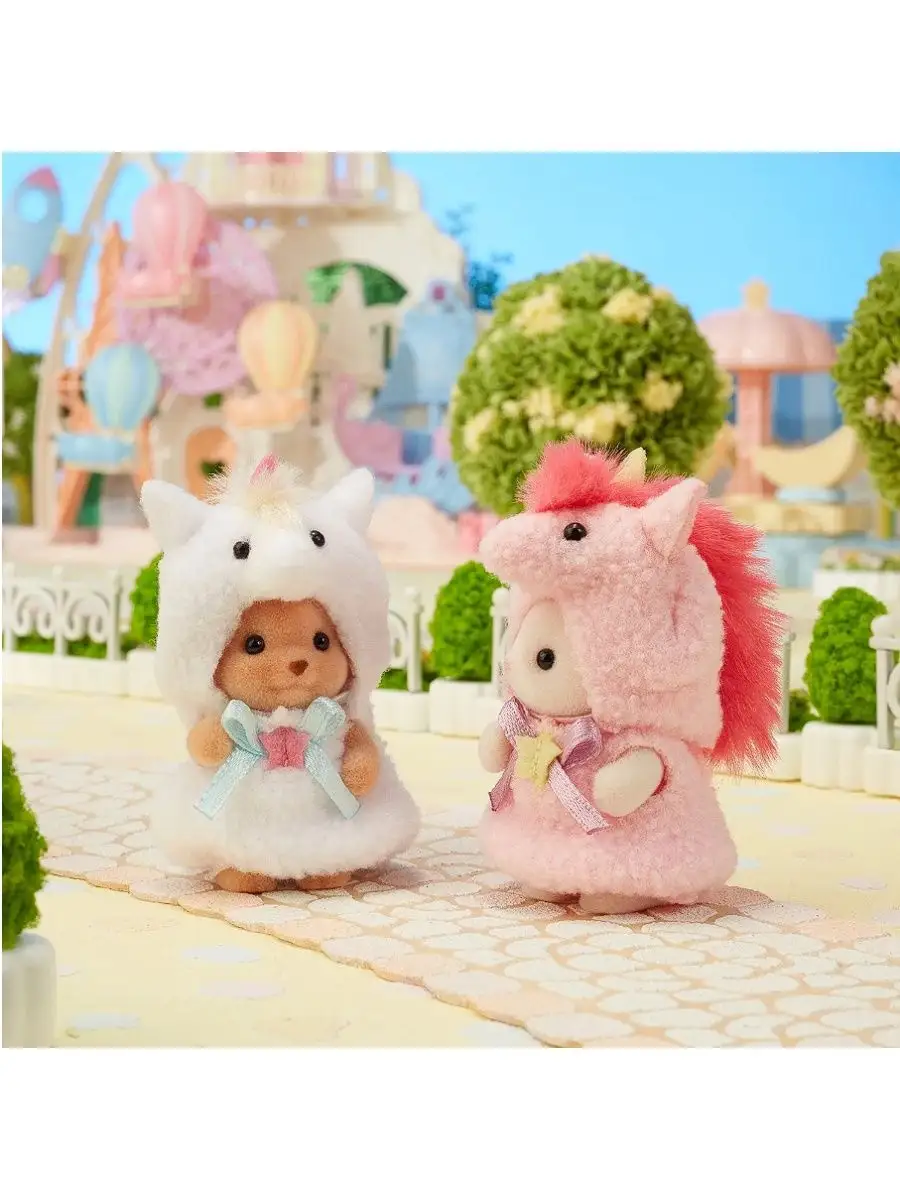 Набор Sylvanian Families Малыши в костюмах единорогов 2123 Sylvanian  Families 140199417 купить в интернет-магазине Wildberries