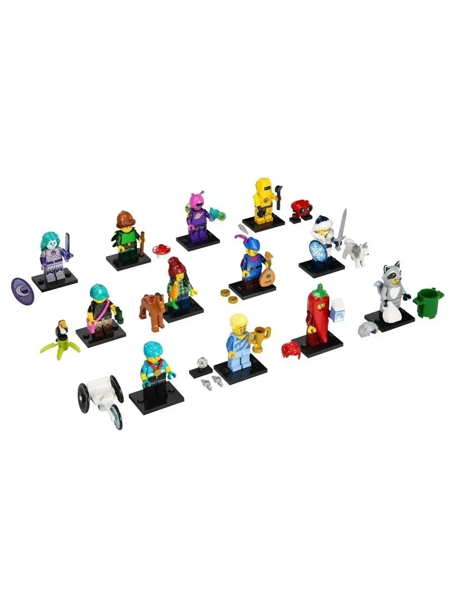 Конструктор LEGO Minifigures 71032 Минифигурки Серия 22 LEGO 140238195  купить за 861 ₽ в интернет-магазине Wildberries