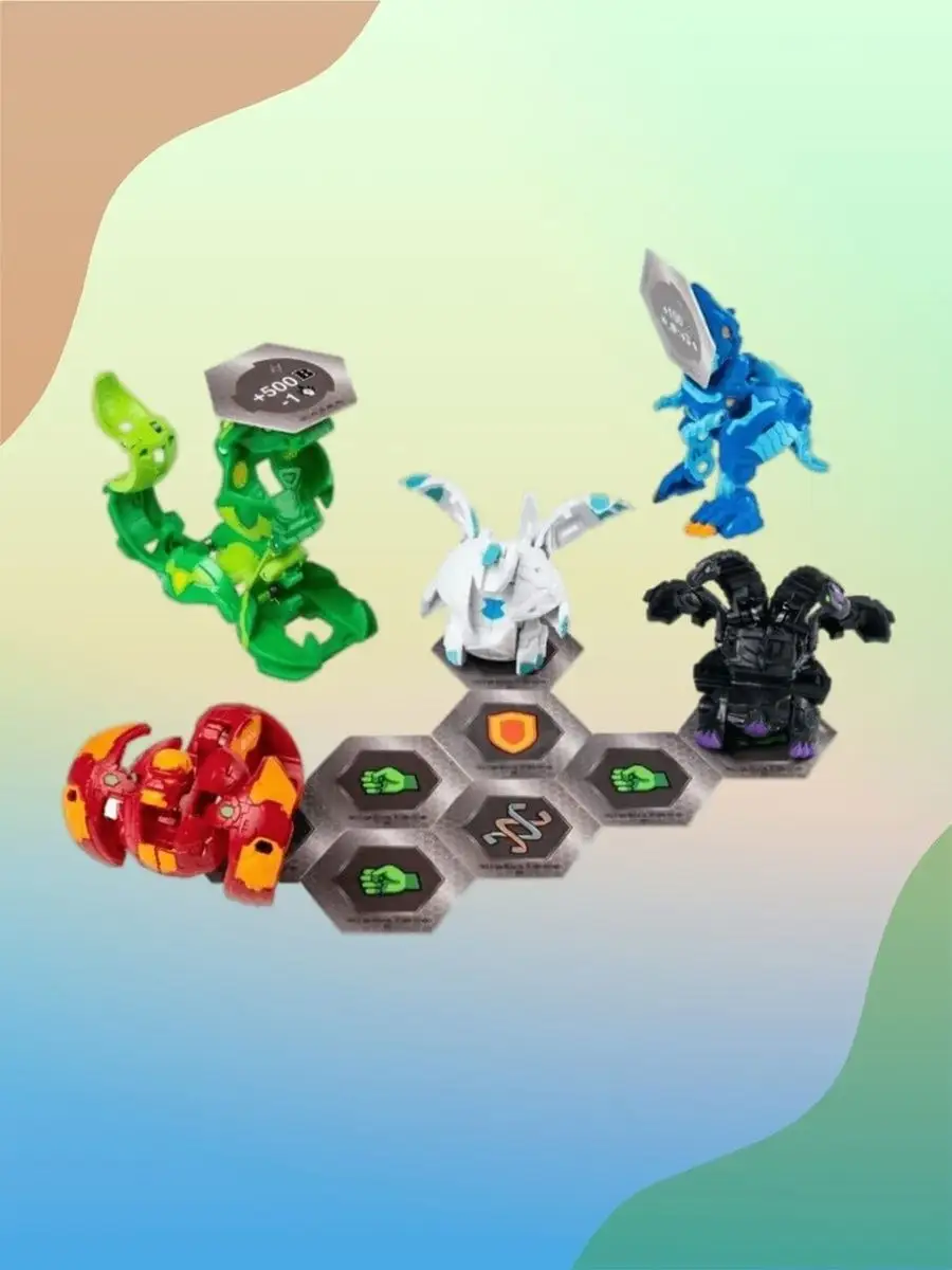 Бакуган игрушка трансформер бакуганы набор 5шт BAKUGAN 140272276 купить за  803 ₽ в интернет-магазине Wildberries