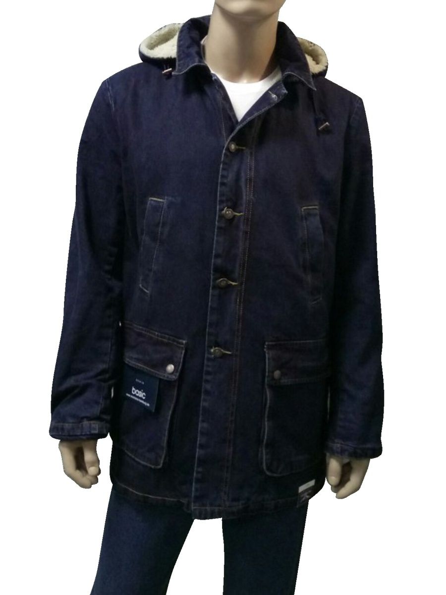 Куртка джинсовая мужская Монтана удлиненная 12030