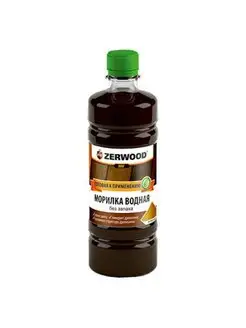 Морилка водная 0,5л ZERWOOD 140298189 купить за 120 ₽ в интернет-магазине Wildberries