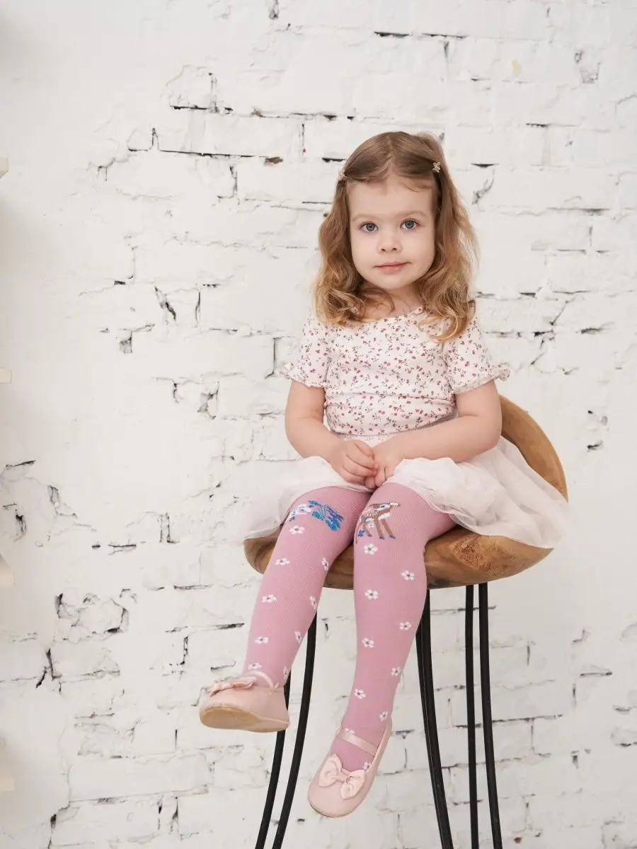 ДЕТИ МОДЕЛИ kolgotki ) Колготки с рисунком оленя и зайчика Лукоморье 140314087 купить в интернет-магазине Wildberries