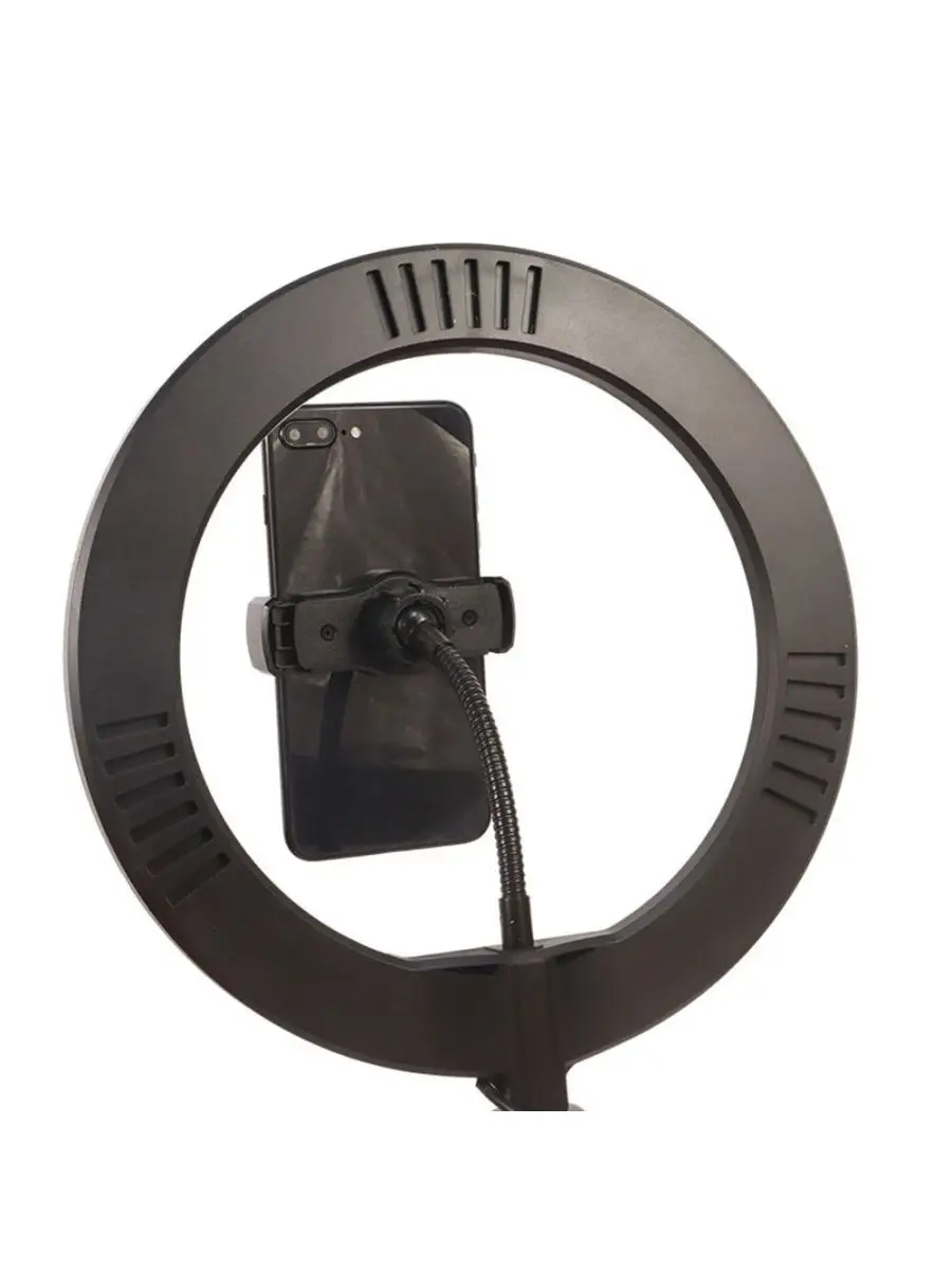 Гибкий держатель телефона для кольцевой лампы, с внешней резьбой, длина 16 см