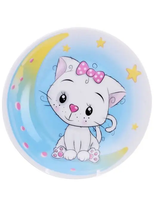 Набор детской посуды фарфор 3 предмета - фото 5