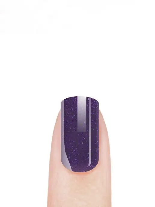Nail Club Professional Гель-краска для ногтей с блёстками GGA-04 Amethyst of Zambia, фиолетовый, фото 2