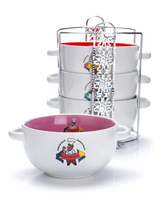 Набор супниц бульонниц 540 мл - фото 5