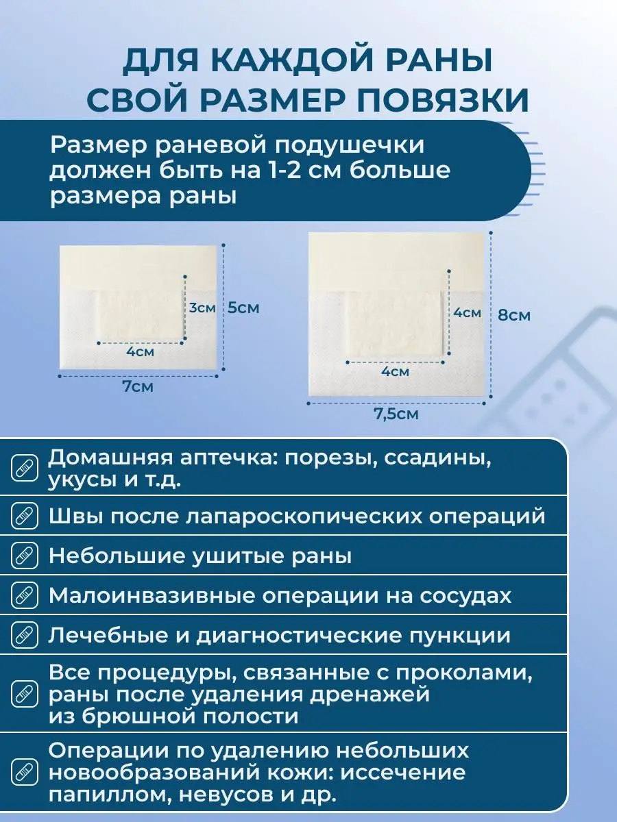 Пластырь повязка послеоперационная медицинская фиксирующая ЛИПАЛЬ 140428250  купить за 385 ₽ в интернет-магазине Wildberries