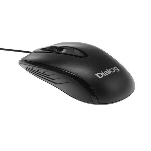 Мышь Dialog MOC-17U Comfort Optical, проводная, 1200 dpi USB