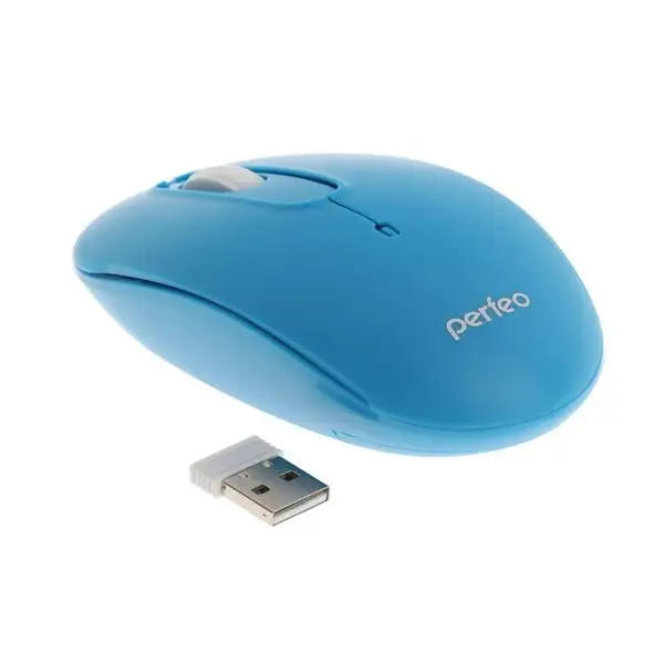 Мышь Perfeo COMFORT, беспроводная оптическая 1000 dpi 2xAAA
