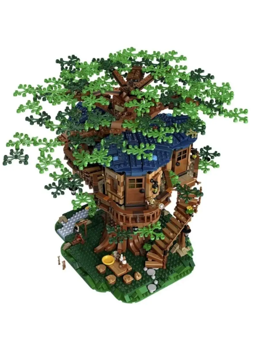 Конструктор TreeHouse Дом на дереве 1027 дет 33111/подарок LEGO 140469217  купить в интернет-магазине Wildberries