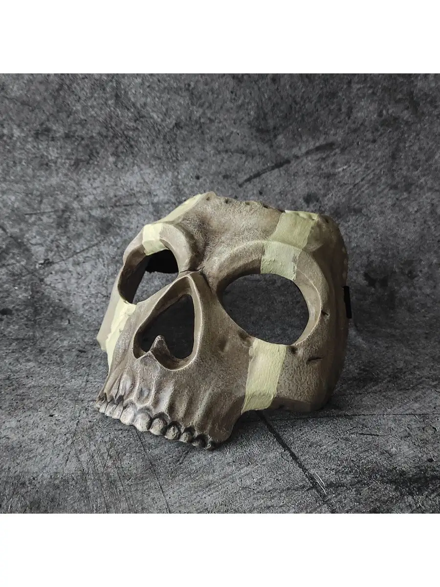 Маска Гоуста из игры Call of Duty Qarma Masks 140508451 купить в  интернет-магазине Wildberries