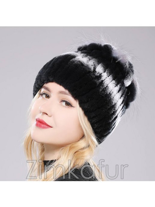 Купить женские вязаные меховые шапки в интернет магазине malino-v.ru | Страница 6