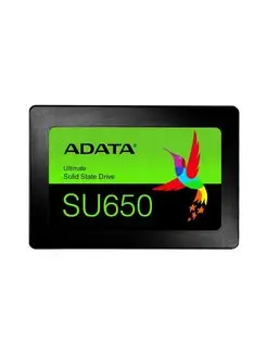 SSD жесткий диск ADATA SU650 240GB ASU650SS-240GT-R, черный ADATA 140610035 купить за 1 674 ₽ в интернет-магазине Wildberries