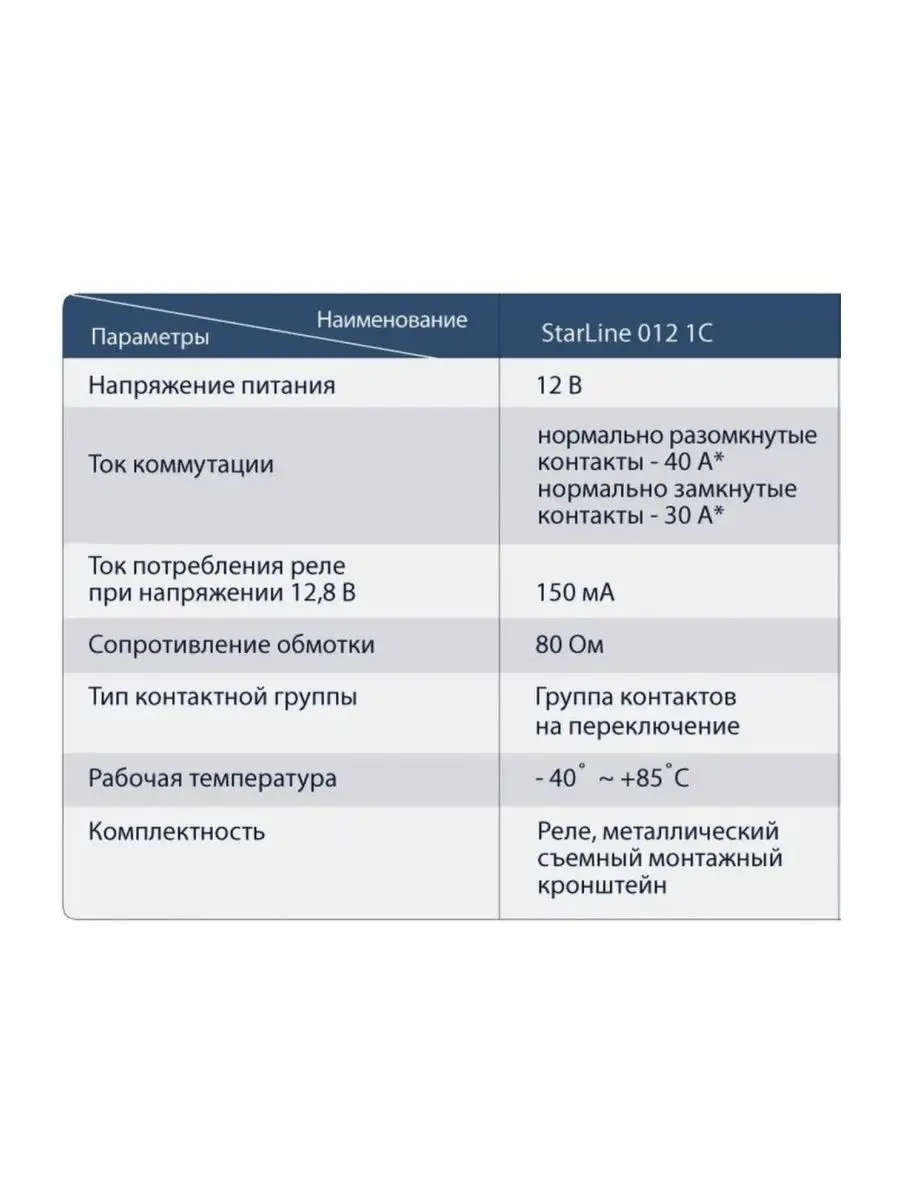 Реле 5 контактное с колодкой 12V StarLine 140623265 купить за 270 ₽ в  интернет-магазине Wildberries