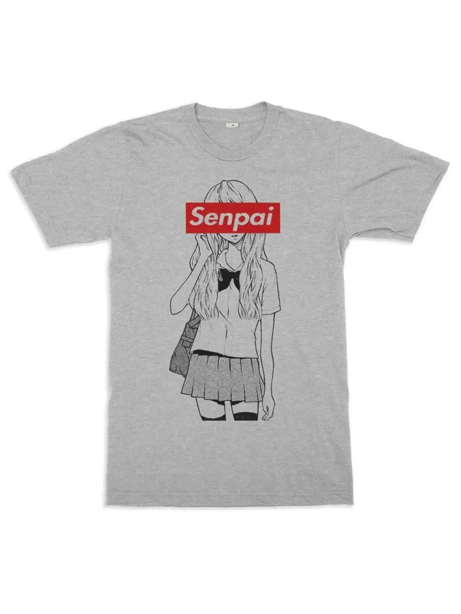 Футболка с принтом Семпай / Senpai / Аниме / Мужская DreamShirts Studio  140623691 купить за 1 406 ₽ в интернет-магазине Wildberries