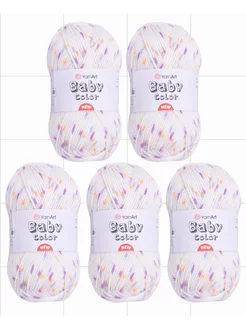 Пряжа Baby Color 217 5 штук YarnArt 140646441 купить за 511 ₽ в интернет-магазине Wildberries