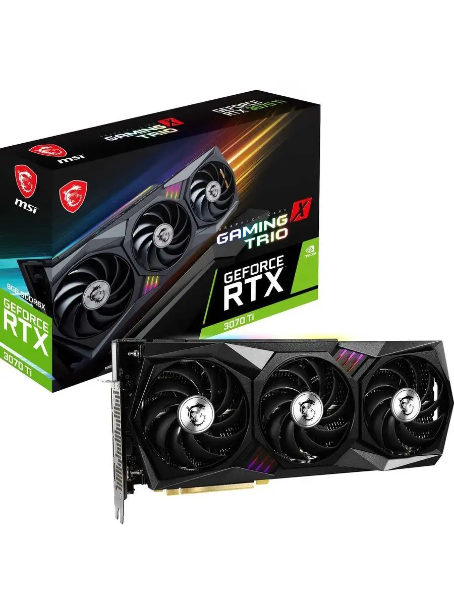 MSI GeForce RTX 3070 Ti GAMING X TRIO 8G MSI 140648838 купить в