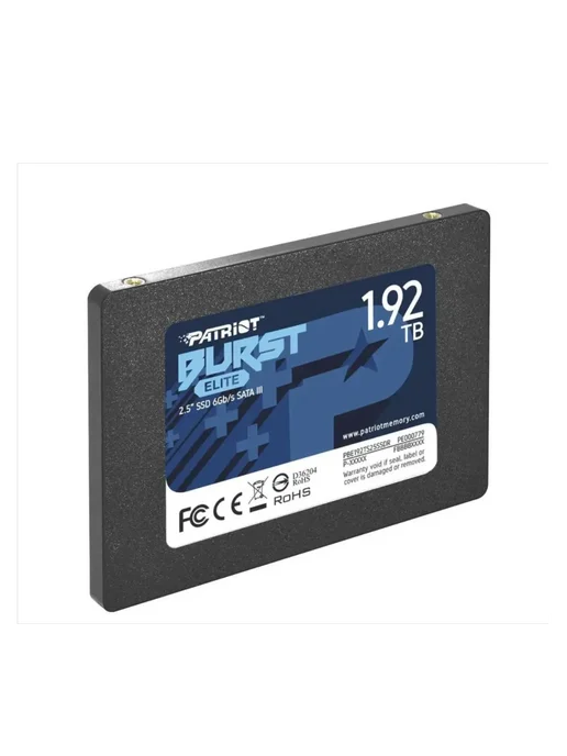 PATRIOT SSD жесткий диск SATA2.5" 1.92TB PBE192TS25SSDR, 1,92 ТБ, фото 3
