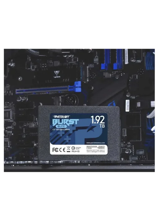 PATRIOT SSD жесткий диск SATA2.5" 1.92TB PBE192TS25SSDR, 1,92 ТБ, фото 4